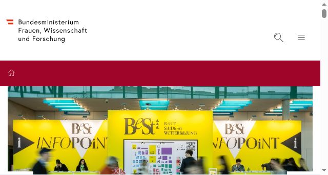 Screenshot of bmfwf.gv.at