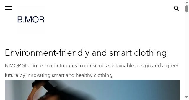 Screenshot of bmorstudio.com