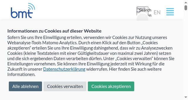 Screenshot of bmt-online.de