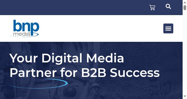 Screenshot of bnpmedia.com