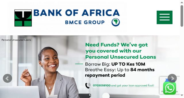 Screenshot of boakenya.com