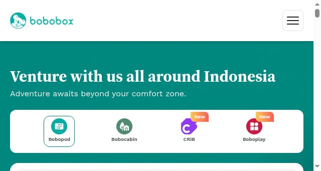 Screenshot of bobobox.com