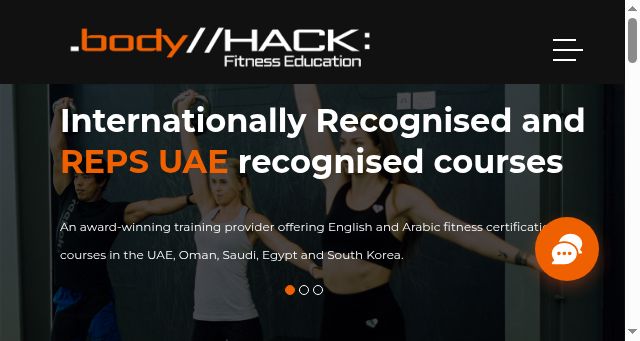 Screenshot of bodyhack.co