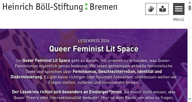 Screenshot of boell-bremen.de