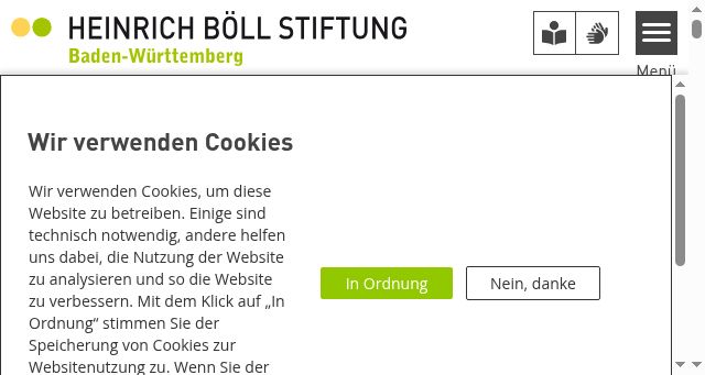 Screenshot of boell-bw.de