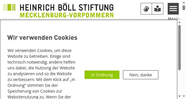 Screenshot of boell-mv.de