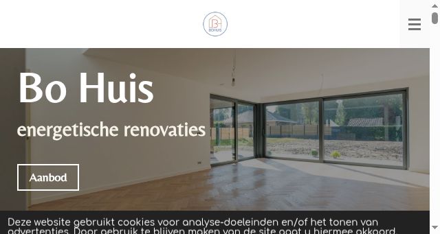 Screenshot of bohuis.be