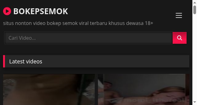 Screenshot of bokepsemok.com