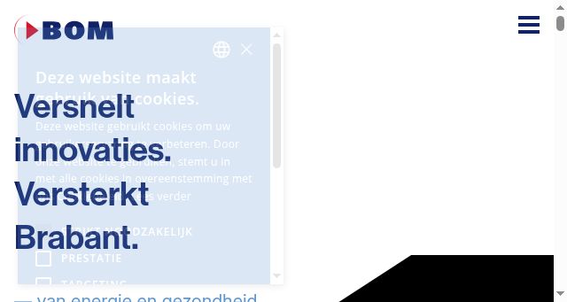 Screenshot of bom.nl