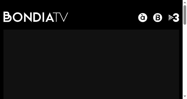 Screenshot of bondiatv.org