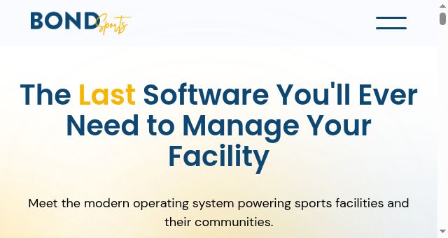 Screenshot of bondsports.co