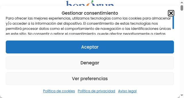 Screenshot of bongrup.es