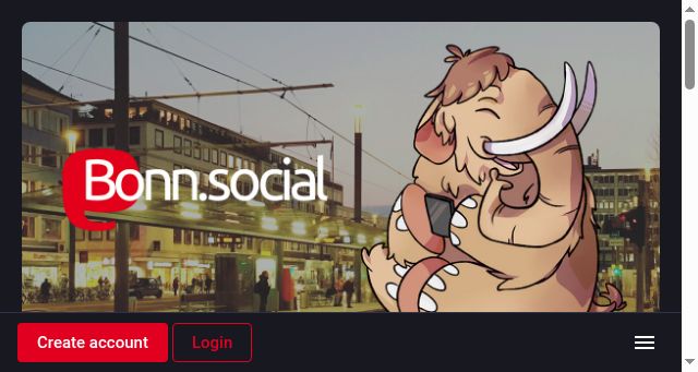 Screenshot of bonn.social