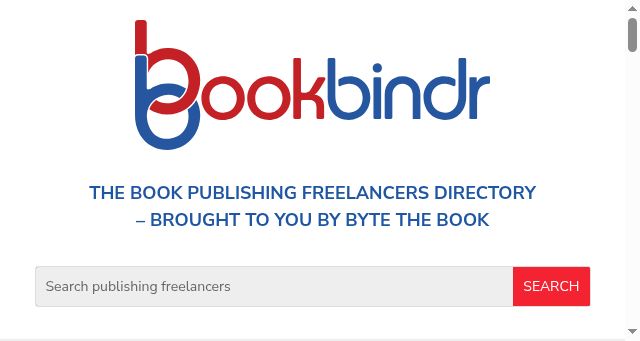 Screenshot of bookbindr.com