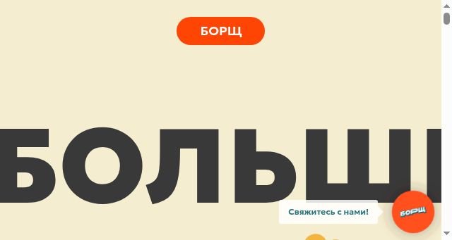 Screenshot of borsch-company.ru