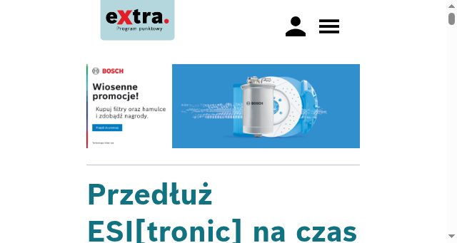 Screenshot of bosch-extra.pl