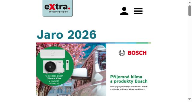 Screenshot of bosch-extra.sk
