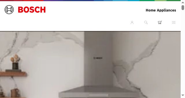 Screenshot of bosch-home.ca
