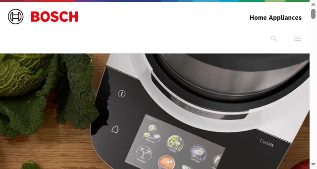 Screenshot of bosch-home.co.ke