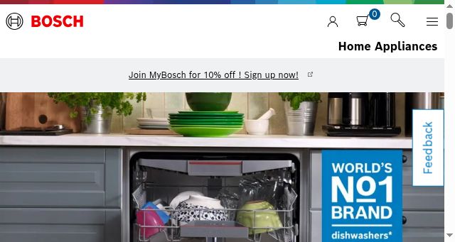 Screenshot of bosch-home.com.hk
