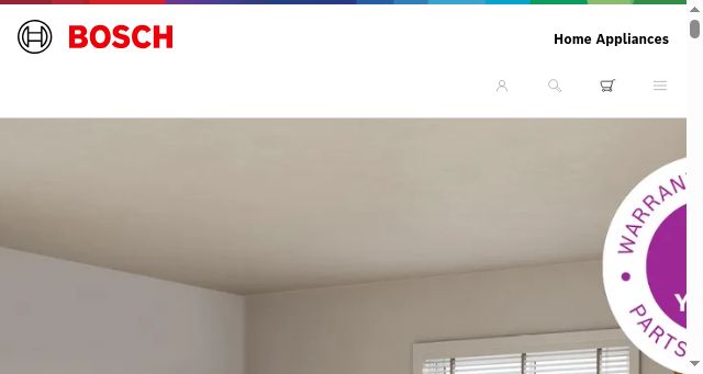 Screenshot of bosch-home.ie