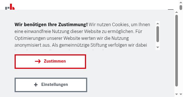 Screenshot of bosch-stiftung.de