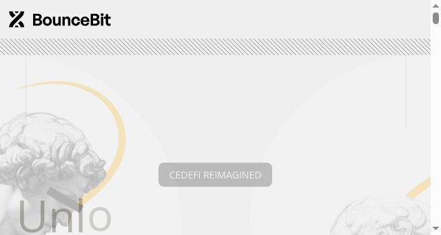 Screenshot of bouncebit.io