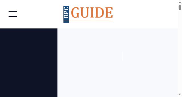 Screenshot of bpc-guide.pl