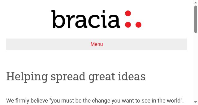 Screenshot of bracia.com