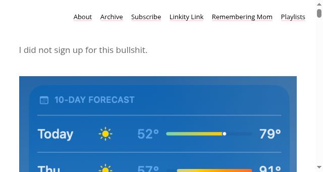 Screenshot of bradbarrish.com