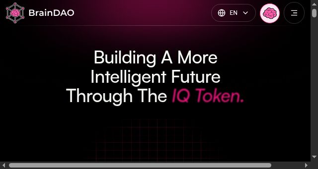 Screenshot of braindao.org