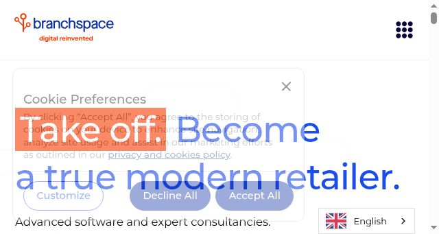 Screenshot of branchspace.com