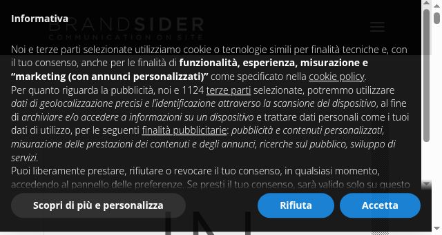 Screenshot of brandsider.it