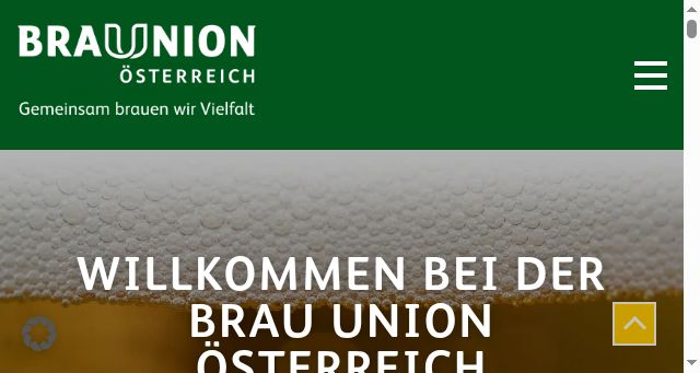 Screenshot of brauunion.at