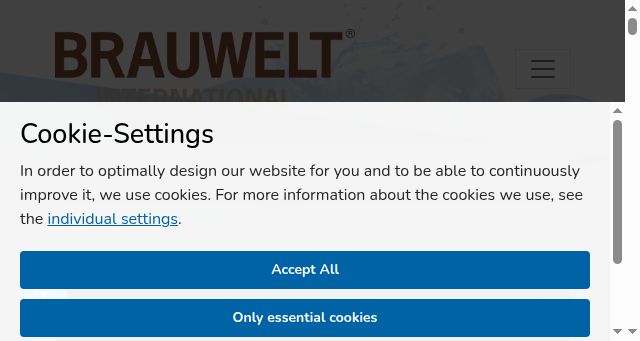 Screenshot of brauwelt.com