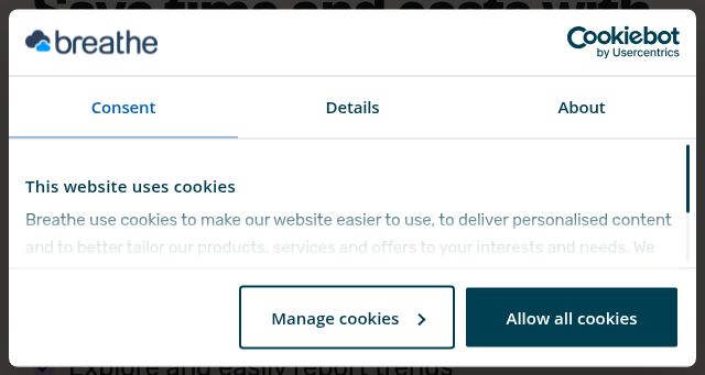 Screenshot of breathehr.com