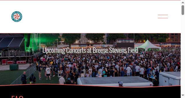 Screenshot of breesestevensfield.com