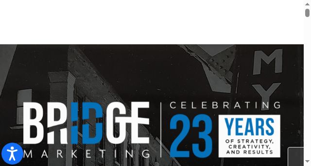Screenshot of bridgemarketingct.com