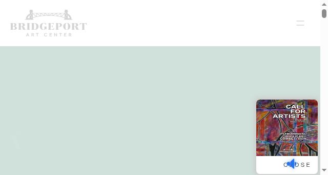 Screenshot of bridgeportart.com