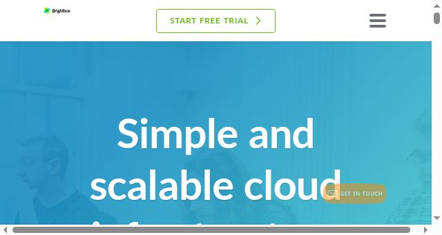 Screenshot of brightbox.com
