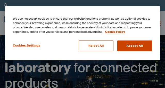 Screenshot of brightsight.com