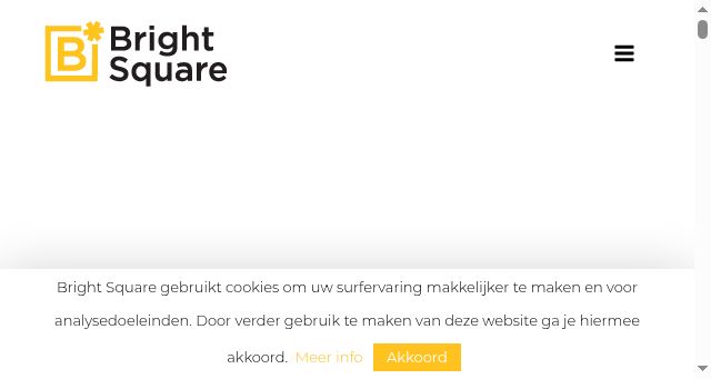 Screenshot of brightsquare.be