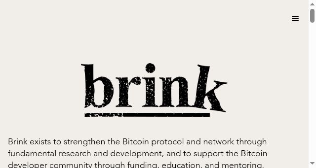 Screenshot of brink.dev