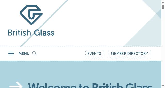 Screenshot of britglass.org.uk