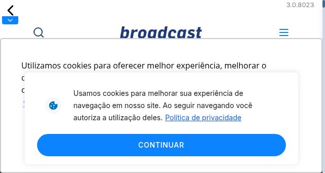 Screenshot of broadcast.com.br
