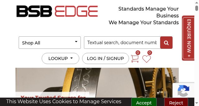 Screenshot of bsbedge.com