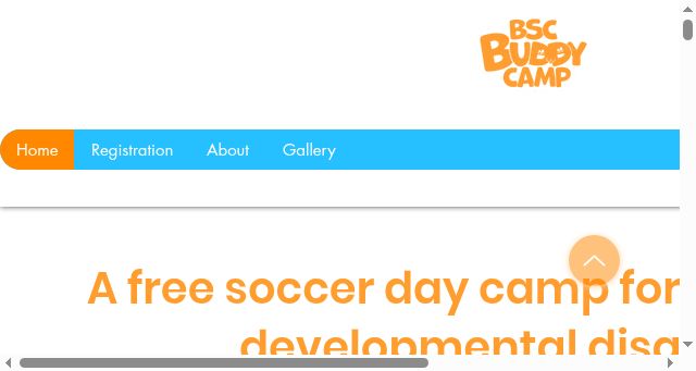 Screenshot of bscbuddycamp.org