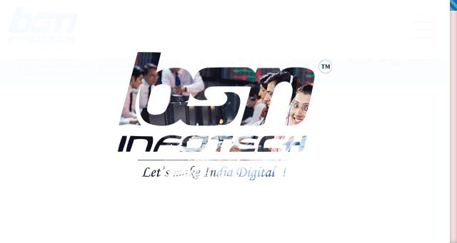 Screenshot of bsninfotech.net