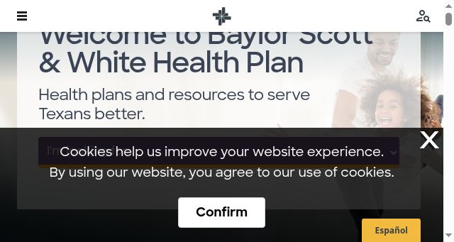 Screenshot of bswhealthplan.com