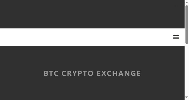 Screenshot of btccryptoexchange.com